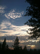 Photo of the sky in Truckee, Calif.